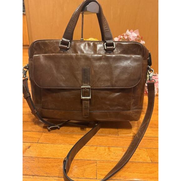 FRYE OLIVER BRIEFCASE (PU110 - Picture 1 of 14